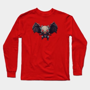 Chibi Vampire Bat Long Sleeve T-Shirt